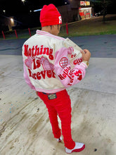 Load image into Gallery viewer, Mad Rich “City Of Love” Varsity Jacket
