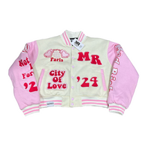 Load image into Gallery viewer, Mad Rich “City Of Love” Varsity Jacket
