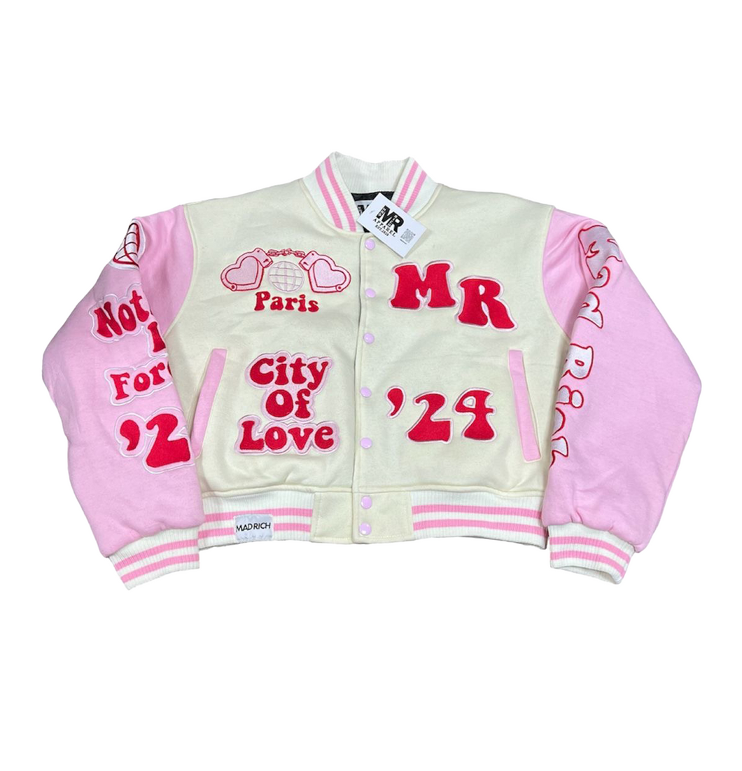 Mad Rich “City Of Love” Varsity Jacket